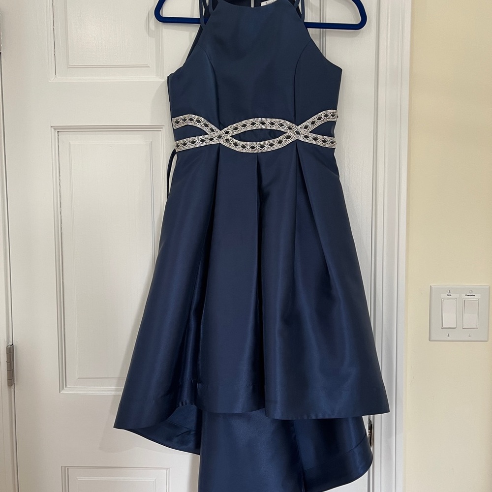 Navy Blue Kids Dress